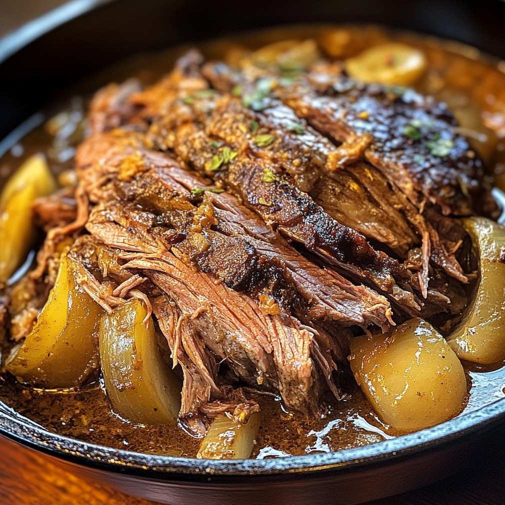 Dutch Oven London Broil Pot Roast