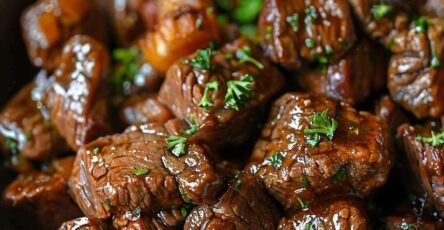 Crockpot Steak Bites