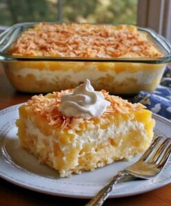 Pineapple Coconut Dream Cake