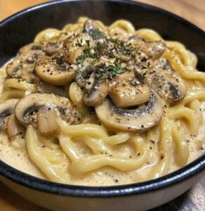 Creamy Mushroom Pasta