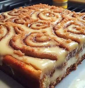 Cinnabon Cinnamon Roll Cake