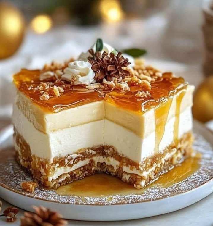 Honey Baklava Cheesecake