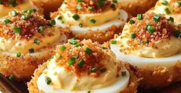  Fried Deviled Eggs