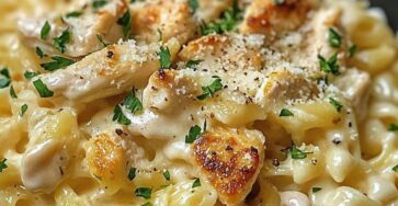 Creamy Garlic Parmesan Chicken Pasta