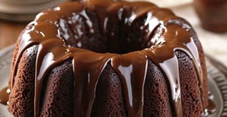 Chocolate Bundt Cake with Chocolate Glaze