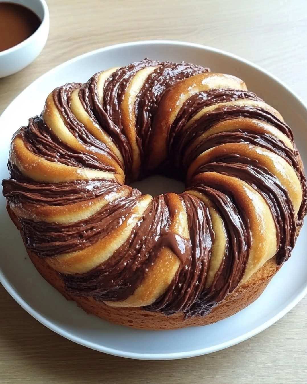 Nutella Swirl Bundt Cake