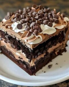  Chocolate Fudge Brownie Cake