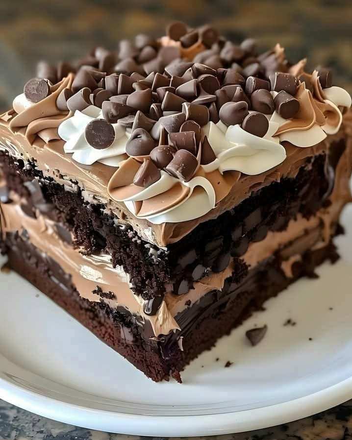 Chocolate Fudge Brownie Cake