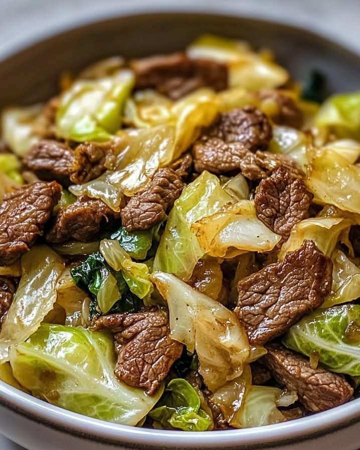 Quick Beef & Cabbage Stir-Fry Delight