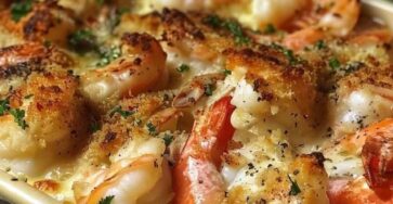 Seafood Bake for Two