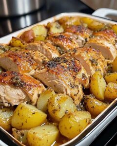 Chicken and Potato Bake