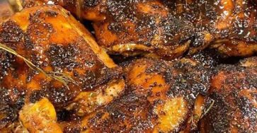 Honey Garlic Glazed Baked Chicken