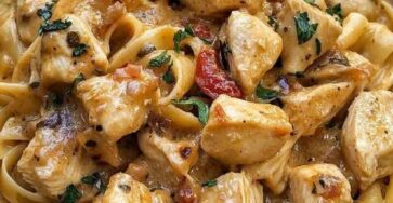 Creamy Tuscan Chicken Pasta