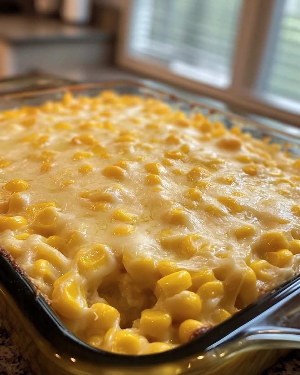 Cream Cheese Corn Casserole