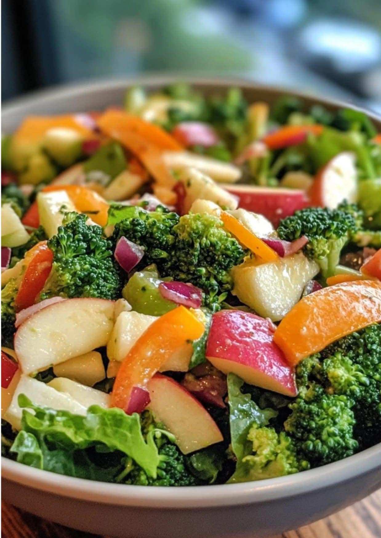 Honeycrisp Apple Broccoli Salad