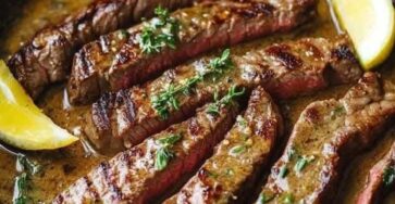 Pan-Seared Steak in Butter Sauce