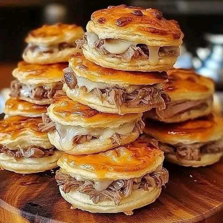 Beef Puff Pastry Sandwiches