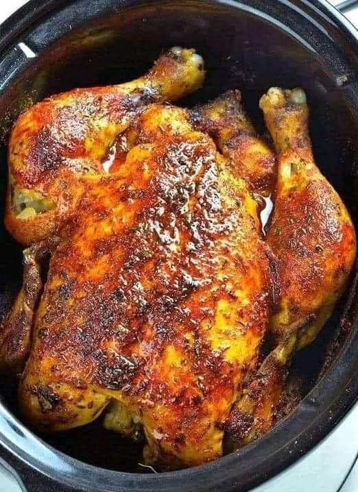 Crockpot Rotisserie Chicken