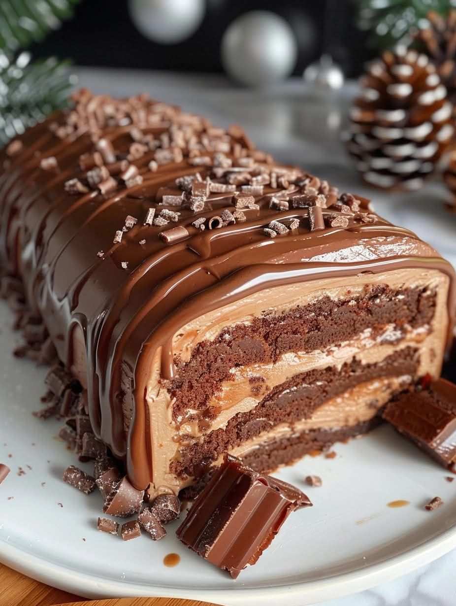 Bûche Kinder Bueno