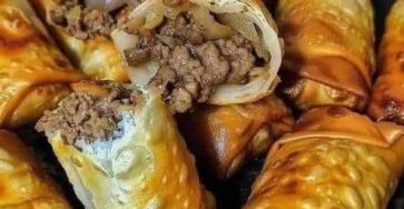 Air Fryer Cheesesteak Eggrolls