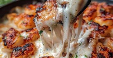 Creamy Shrimp Alfredo Pasta