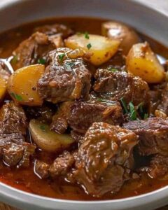 Braised Beef with Potatoes