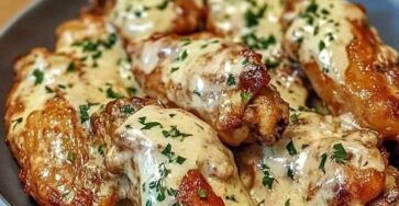 Decadent Alfredo-Style Chicken Wings