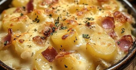 Cheesy Bacon Potato Bake 