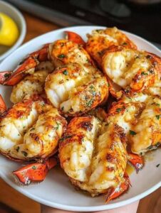 Garlic Butter Lobster Tails 