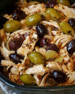 Slow Cooker Mediterranean Chicken