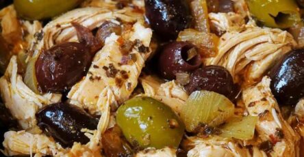 Slow Cooker Mediterranean Chicken