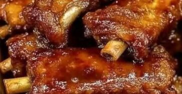 Sticky Honey Garlic Ribs