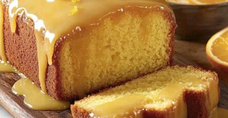 Orange Glazed Pound Cake