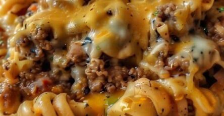 Cheesy Sloppy Cheeseburger Pasta