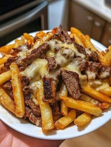  Philly Steak Cheese Fries