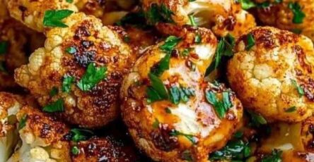 Spicy Roasted Cauliflower