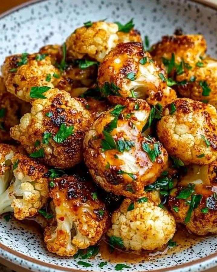 Spicy Roasted Cauliflower