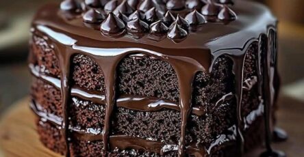 Moist Chocolate Cake with Perfect Frosting