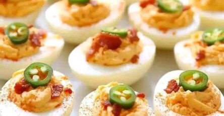 Jalapeño Popper Deviled Eggs