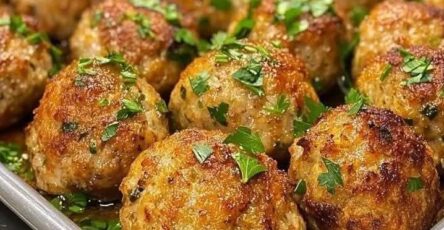 Juicy Baked Meatballs