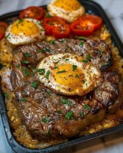 Classic Steak and Eggs